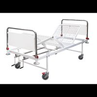 15120-LIT HOSPITALIER RELEVE BUSTE ET RELEVE JAMBES PAR MANIVELLE
