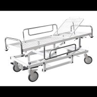 15187-CHARIOT BRANCARD HAUTEUR VARIABLE HYDRAULIQUE AVEC TR et RTR