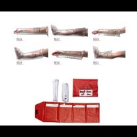 18986-JEU DE 6 ATTELLES GONFLABLES MEMBRES SUPERIEURS ET INFERIEURS