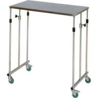 54437-TABLE PONT INOX 50 x 90