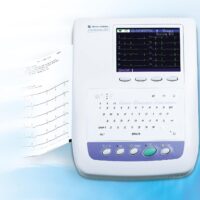 56710-ECG 12 PISTES AVEC INTERPRETATION Nihon Kohden Cardiofax M RENOVE