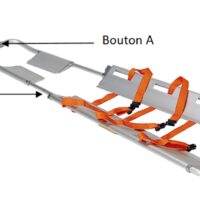 58797-CIVIERE ATRAUMATIQUE CUILLERE PLIABLE EN ALU GRIS