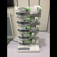 61419-PACK 5 POUSSE SERINGUES FRESENIUS 1 VOIE ORCHESTRA MODULE DPS ET SA BASE RENOVE